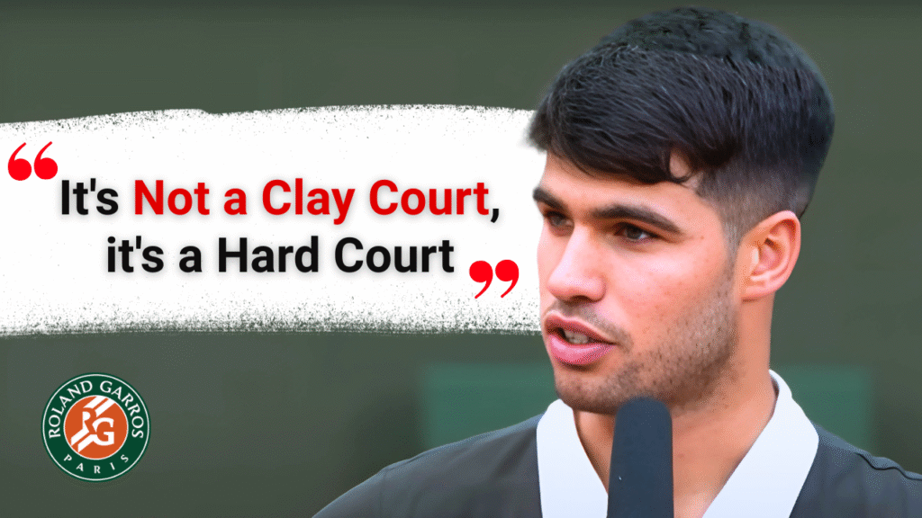 Carlos Alcaraz just won the 2025 French Open, but this isn’t just a story about lifting a trophy—it’s a deeper look at the mindset, pressure, and controversy that shaped his journey to Roland Garros glory. From fierce battles with Jannik Sinner to his bold comments on the ATP calendar, scheduling issues, and court conditions, Alcaraz’s run was about more than tennis—it was a statement.