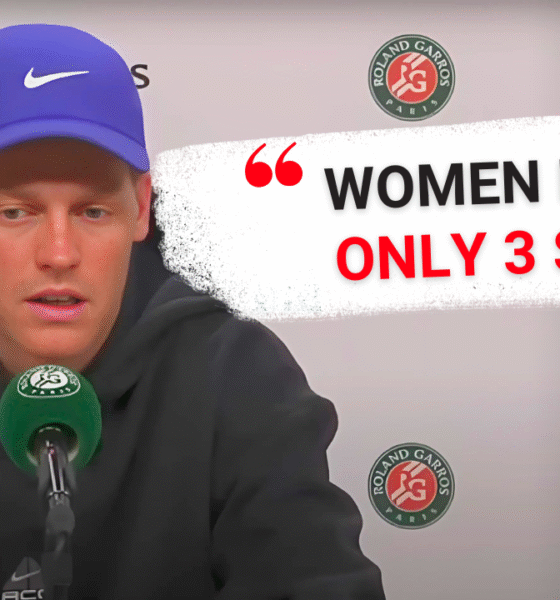 Jannik Sinner speaking at French Open 2025 press conference